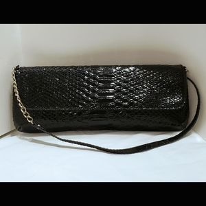 Bonita bags New York black clutch purse